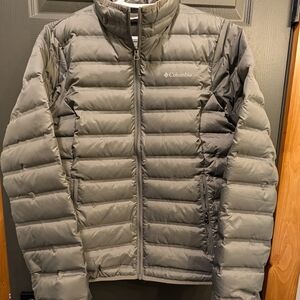 Columbia Gray Puffer Jacket